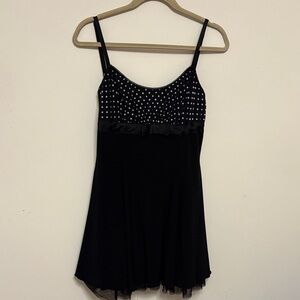Vintage XXI Forever 21 Polka Dot Mini Dress Coquette Y2K Style Size L Whimsigoth